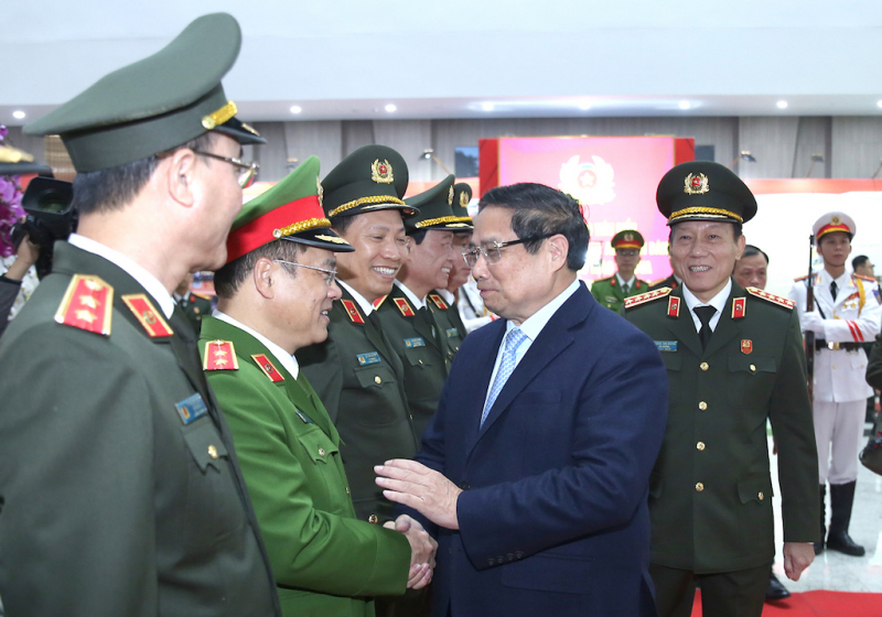 Thủ tướng Phạm Minh Chính dự, chỉ đạo Hội nghị Công an toàn quốc lần thứ 80