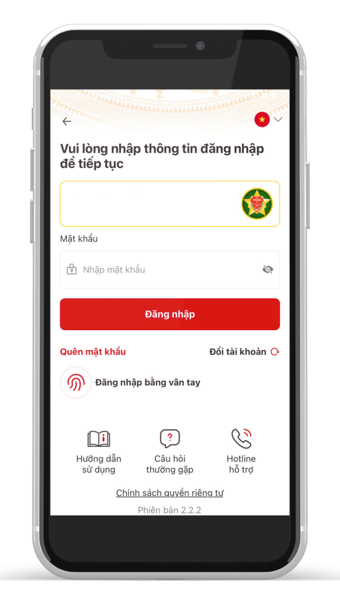 VNeTraffic - Hướng dẫn nâng cấp tài khoản định danh mức 2