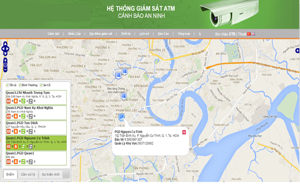 Trung tâm giám sát an ninh ATM
