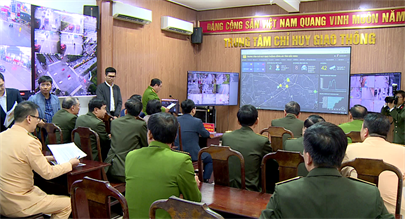 ĐẠI TƯỚNG TÔ LÂM THĂM TRUNG TÂM CHỈ HUY GIÁM SÁT GIAO THÔNG